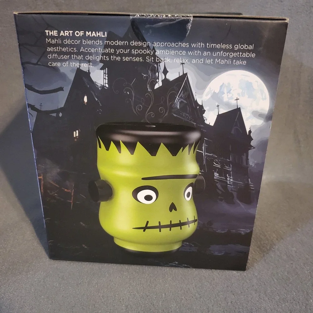 MAHLI Green Monster Aroma Diffuser 7 Cycling Light Colors Aroma Therapy USB
