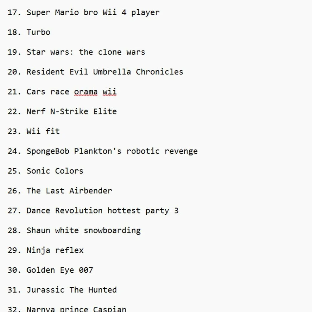 nitendo wii selling pre