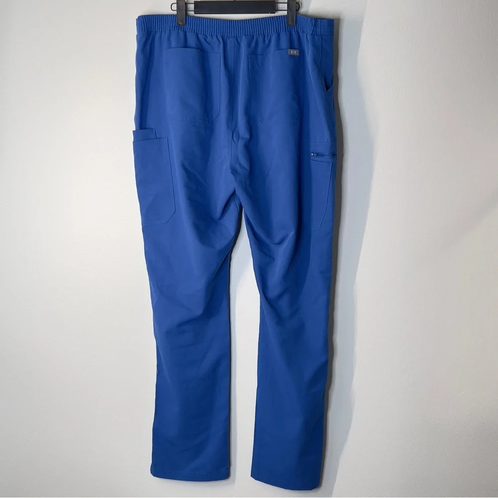 FIGS Royal Blue Unisex XL/T Straight Leg Work Career Wear professional