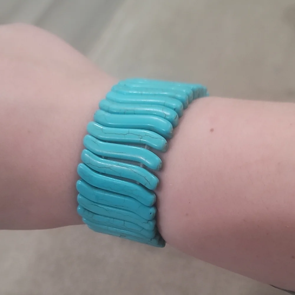 Turquoise Wearable Tech Bracelet
