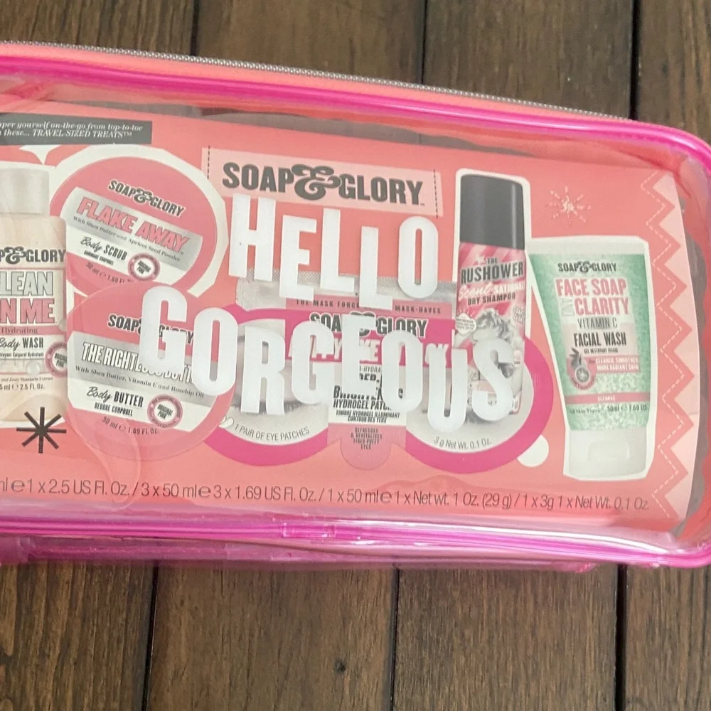 Soap & Glory vibrant pink