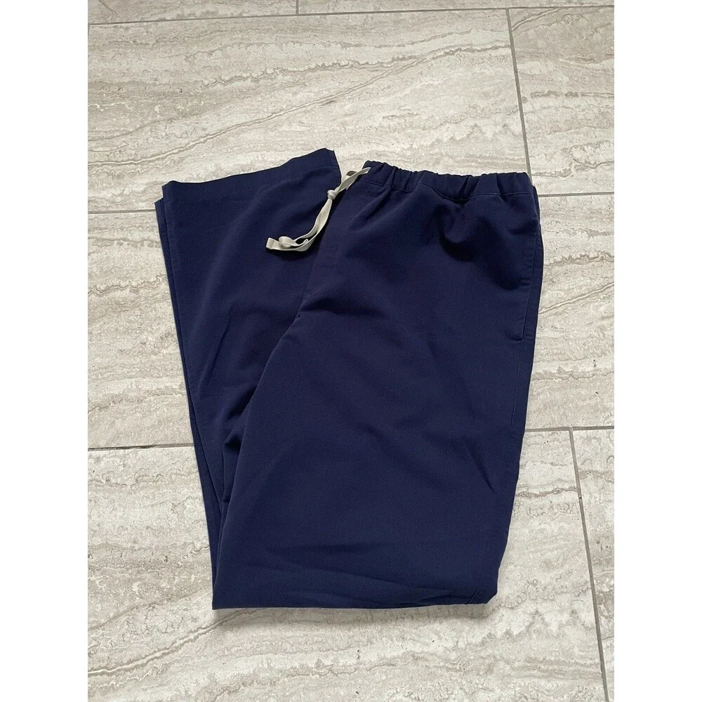 FIGS Pisco Basic Scrub Pants Navy Blue FM4500 Size XL