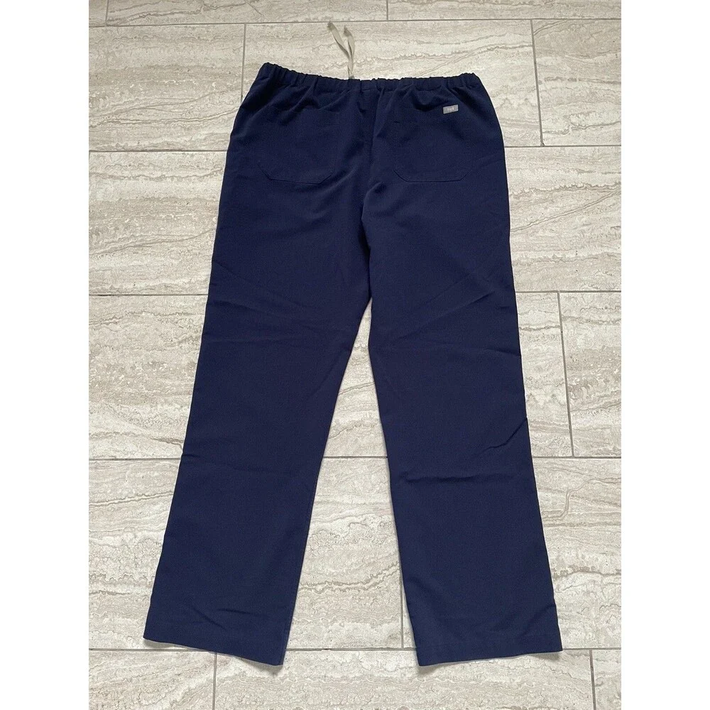 FIGS Pisco Basic Scrub Pants Navy Blue FM4500 Size XL