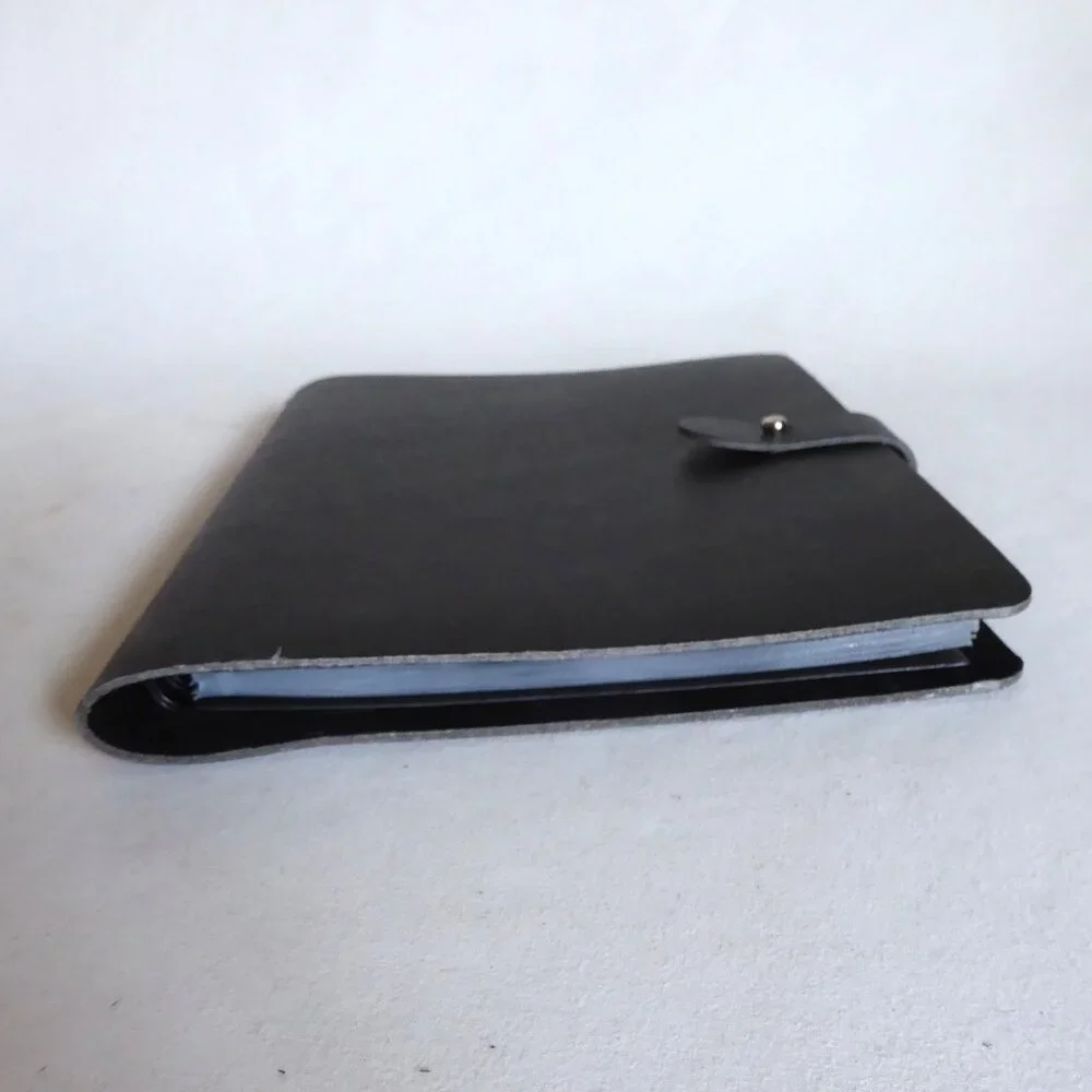 NEW PRAT PARIS PAMPA LEATHER PRESENTATION PORTFOLIO BOOK SHEET PROTECTOR CASE