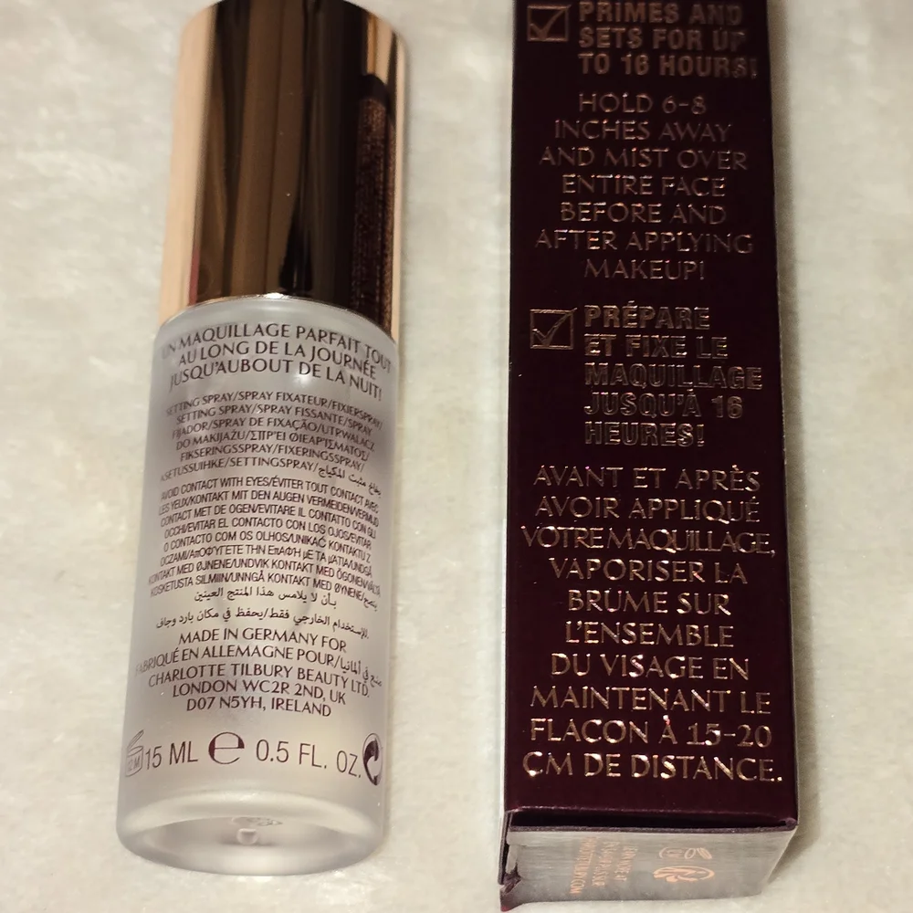 Charlotte Tilbury keep makeup