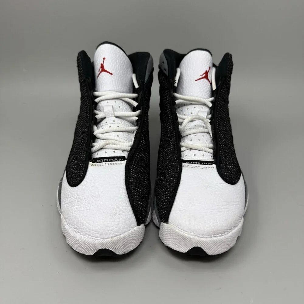 Nike Air Jordan 13 Retro GS Black Flint White Grey 884129 060 Size 6.5Y Womens 8