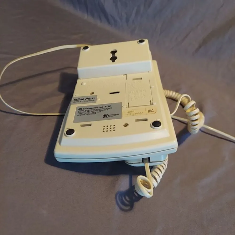 Southwestern Bell 9190 60 Name Number Caller ID Telephone Phone Handset