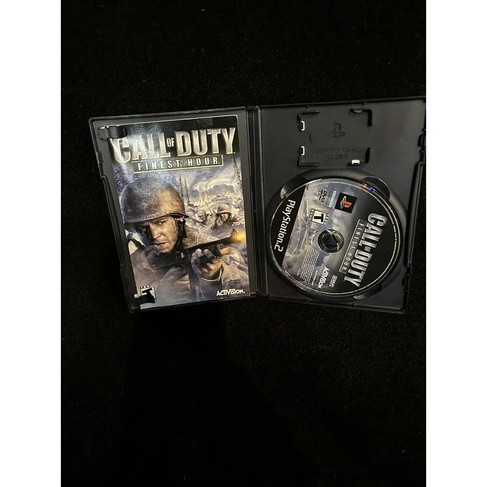 Call of Duty: Finest Hour (Sony PlayStation 2, 2004) PS2 CIB Complete TESTED