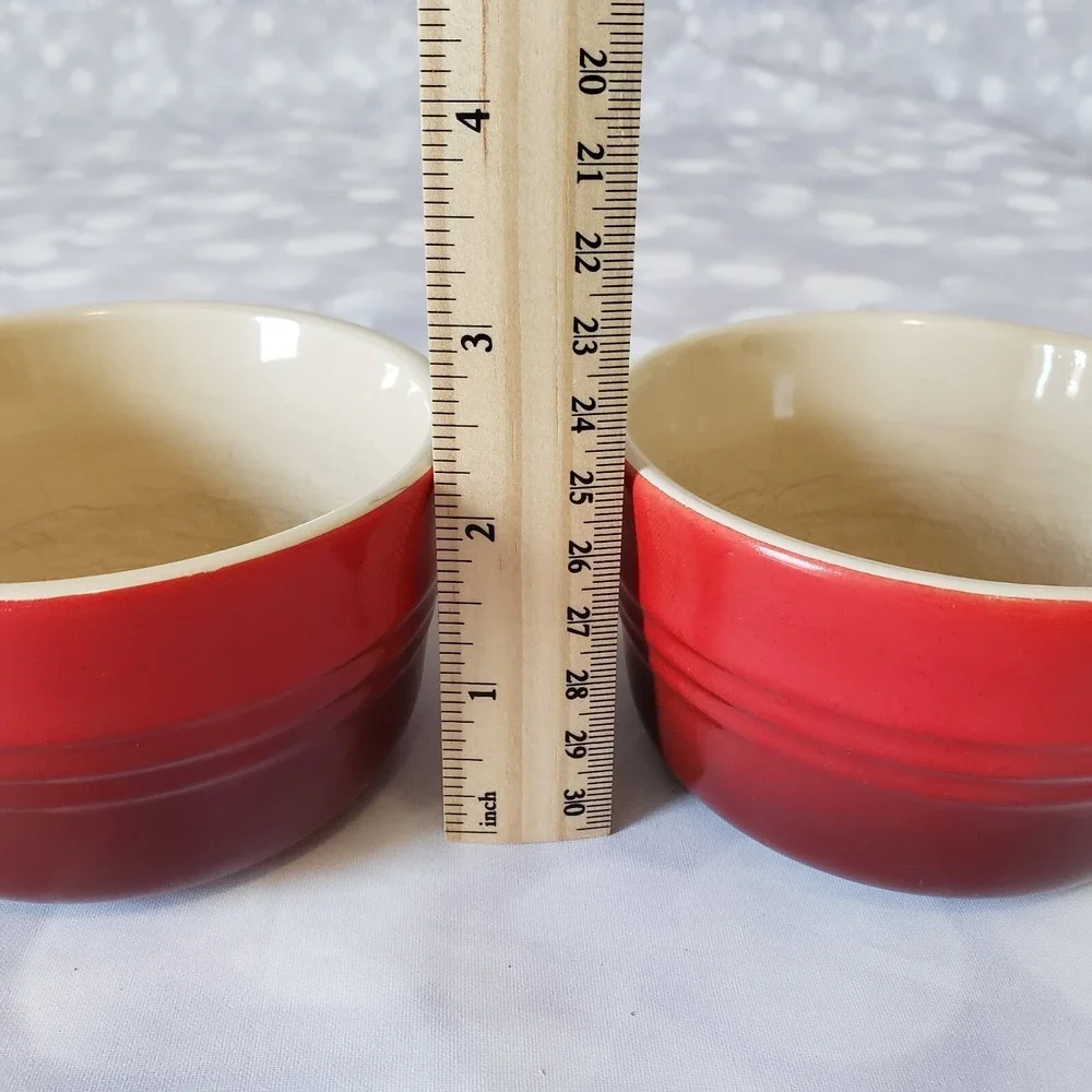 Le Creuset ombre red