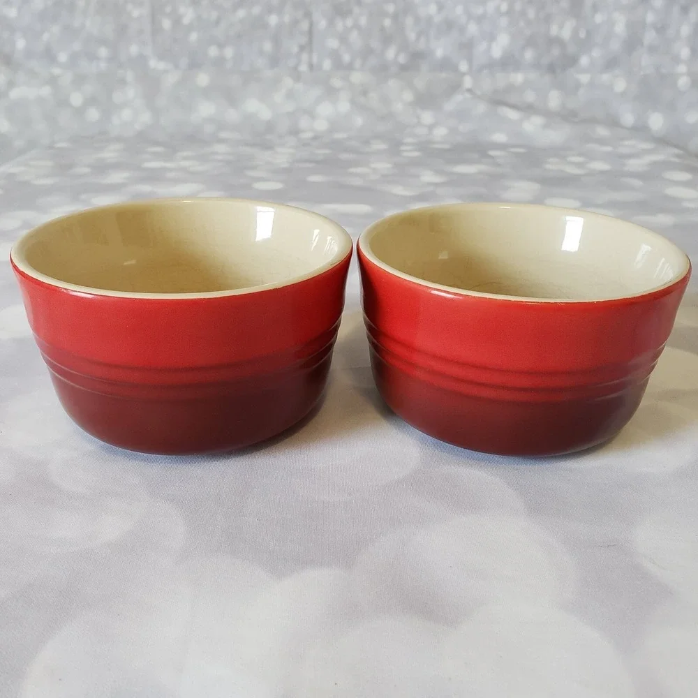 Le Creuset ombre red