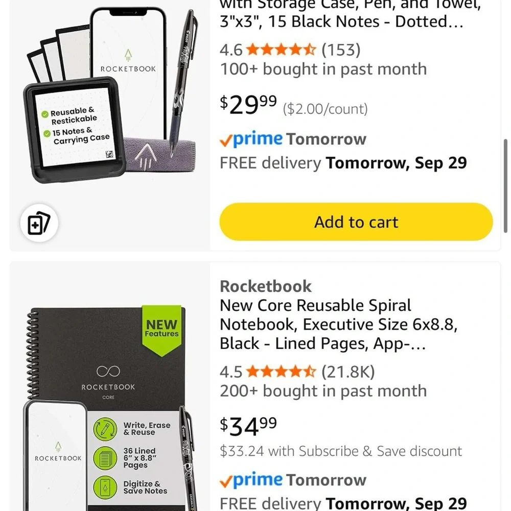 N/A rocketbook mini