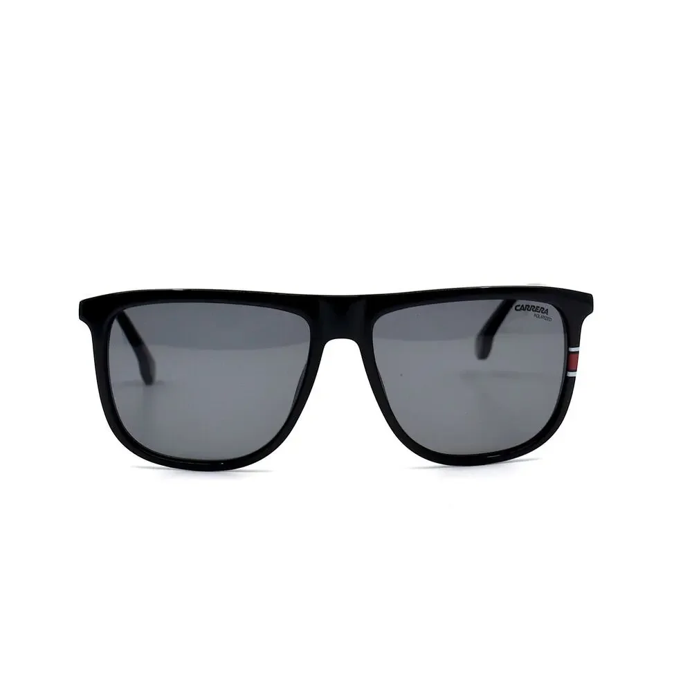BRAND NEW CARRERA 218/S BLACK GREY POLARIZED AUTHENTIC SUNGLASSES