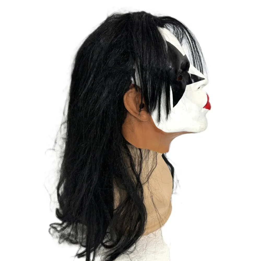 Vtg 1996 Paper Magic Group Star Child KISS Paul Stanley Rubber Mask NWOT