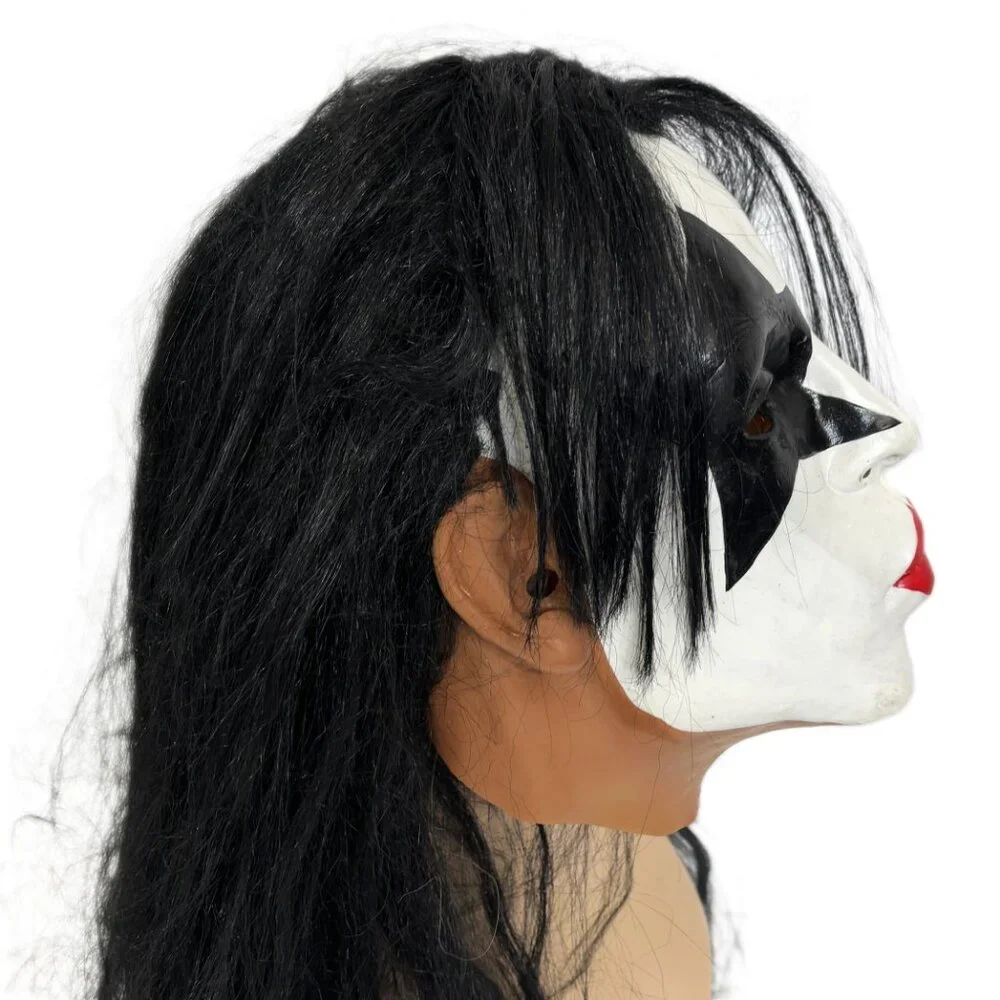 Vtg 1996 Paper Magic Group Star Child KISS Paul Stanley Rubber Mask NWOT