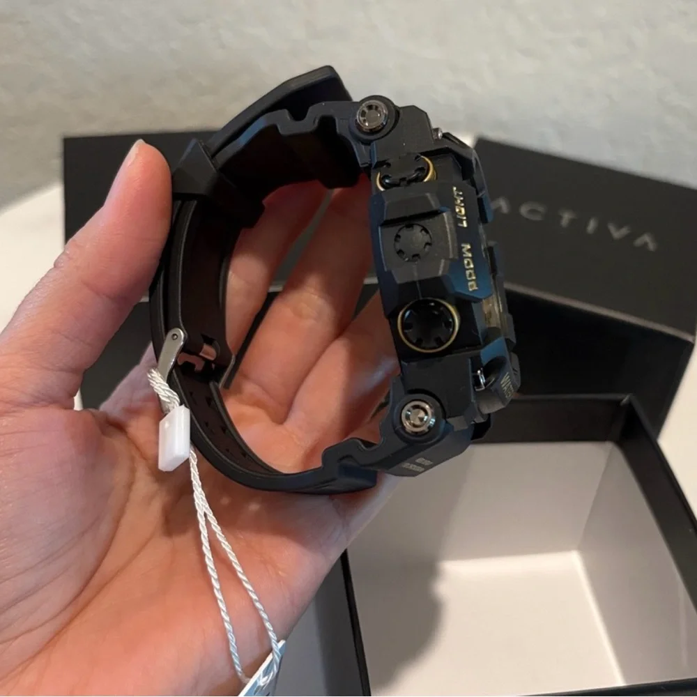 Activa Sync X Invicta Men's Digital Watch - 50mm. Black NWT