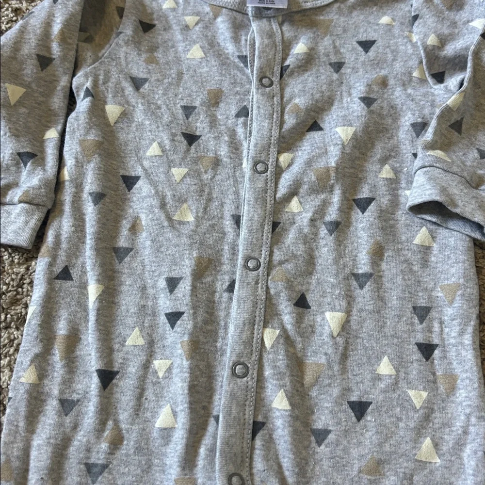 Gerber Gray Geometric Kids Pajamas