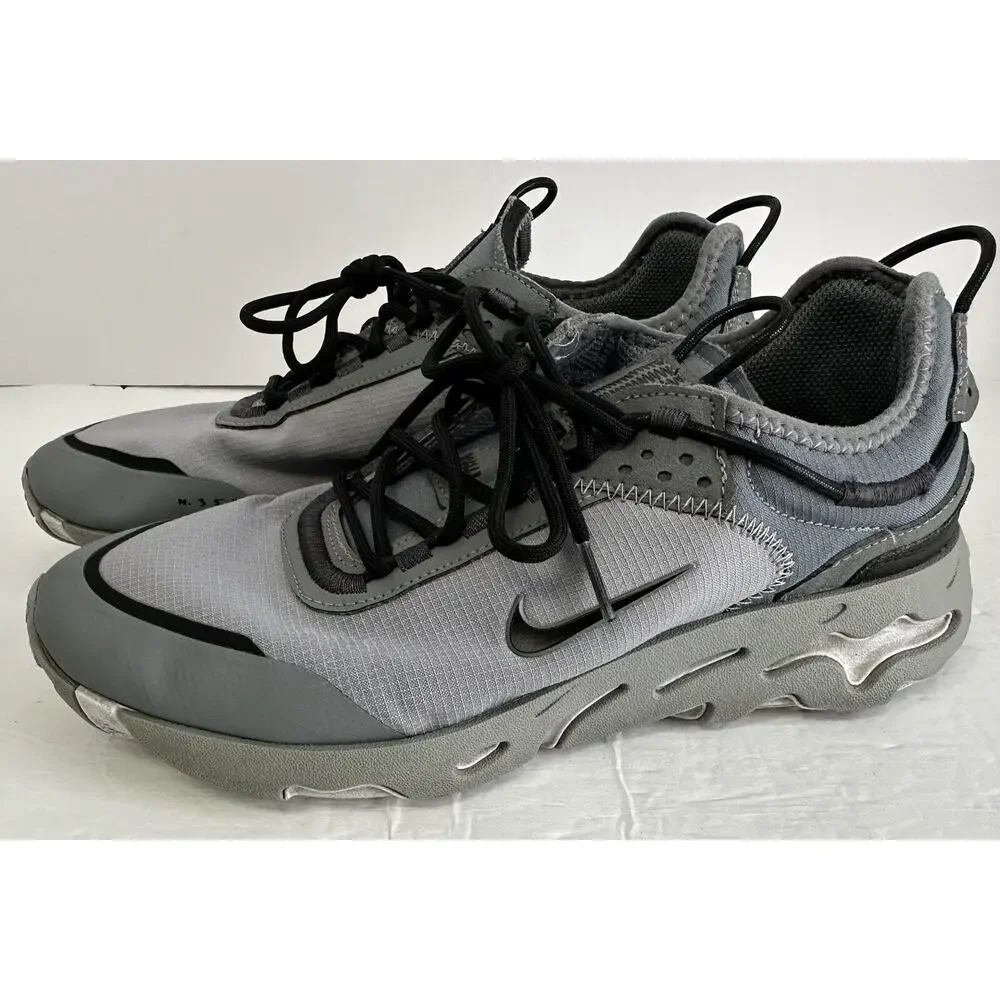 Nike React Live SE Men’s Running Shoe Stadium Grey Sz 8.5 NO BOX