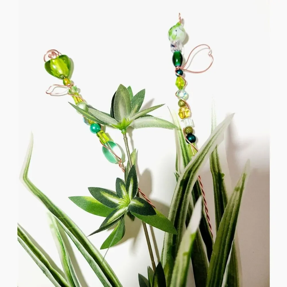 Handmade fairy garden