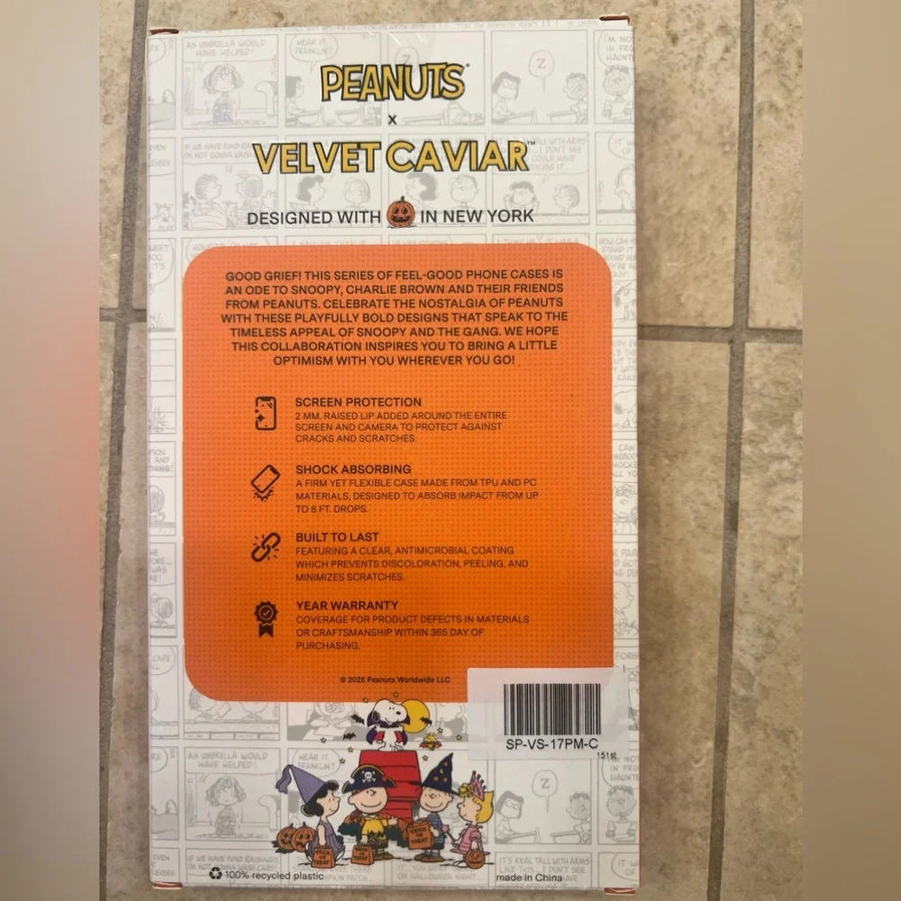 Velvet Caviar peanuts themed