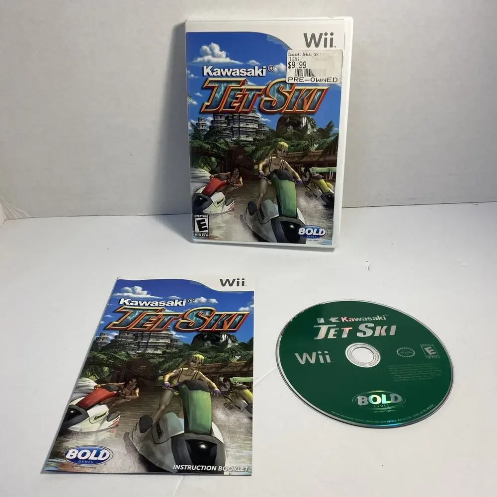 Kawasaki Jet Ski (Nintendo Wii, 2008) Complete