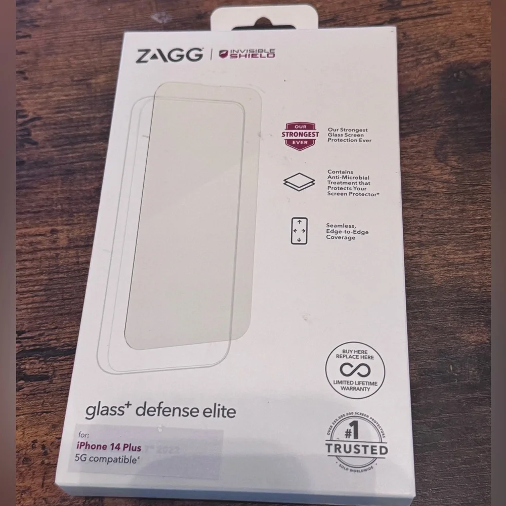 ZAGG glass+ defense