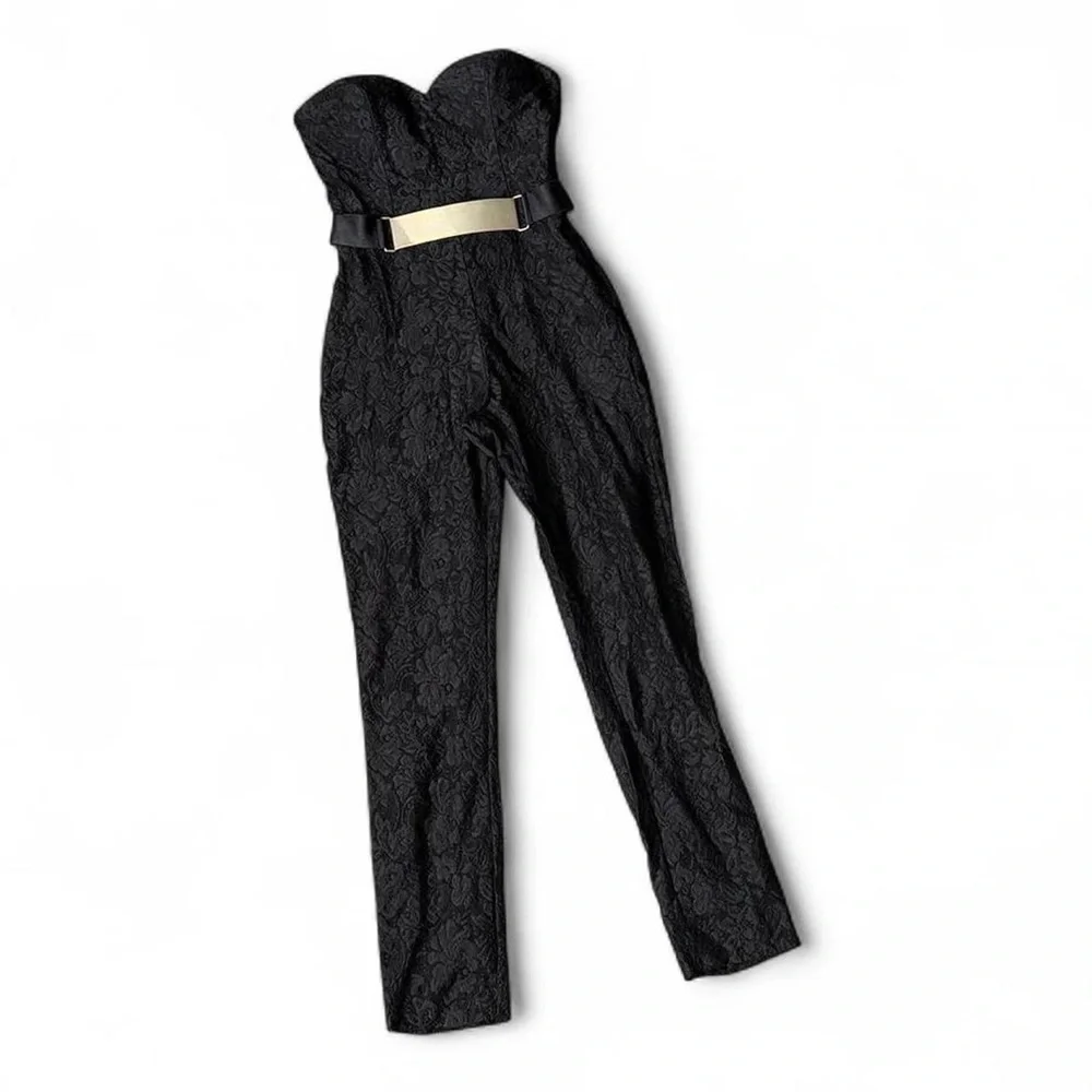 Vintage Bebe Lace Jumpsuit