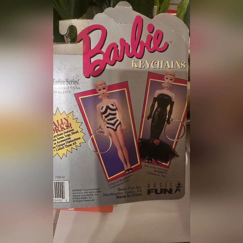 Barbie collectible keychain