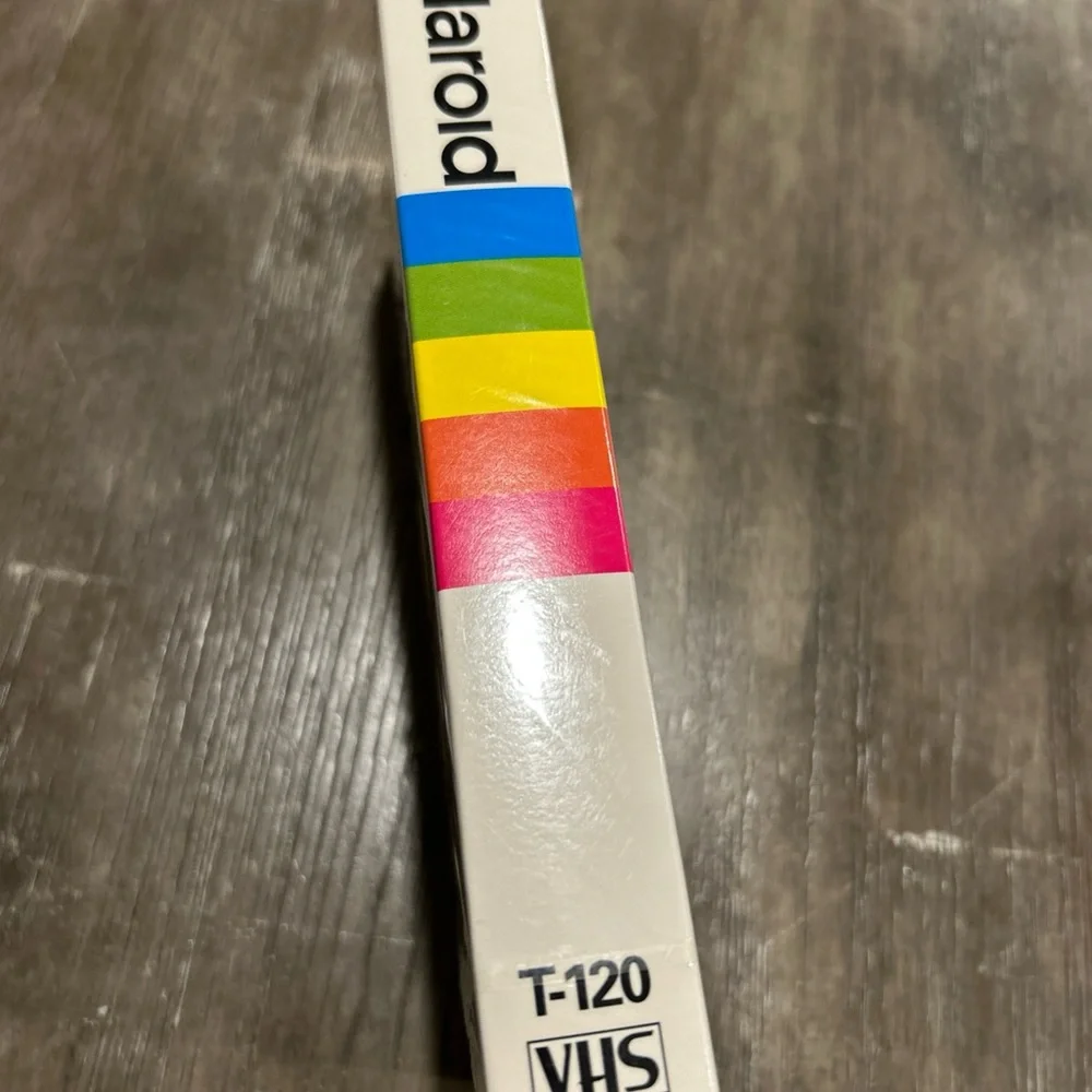 Polaroid vibrant videocassette
