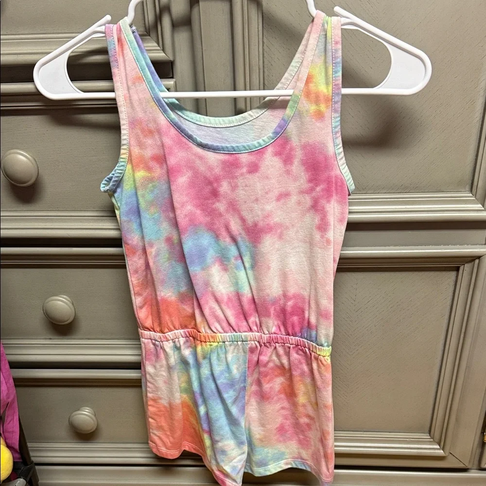 The Children's Place Colorful Tie-Dye Romper