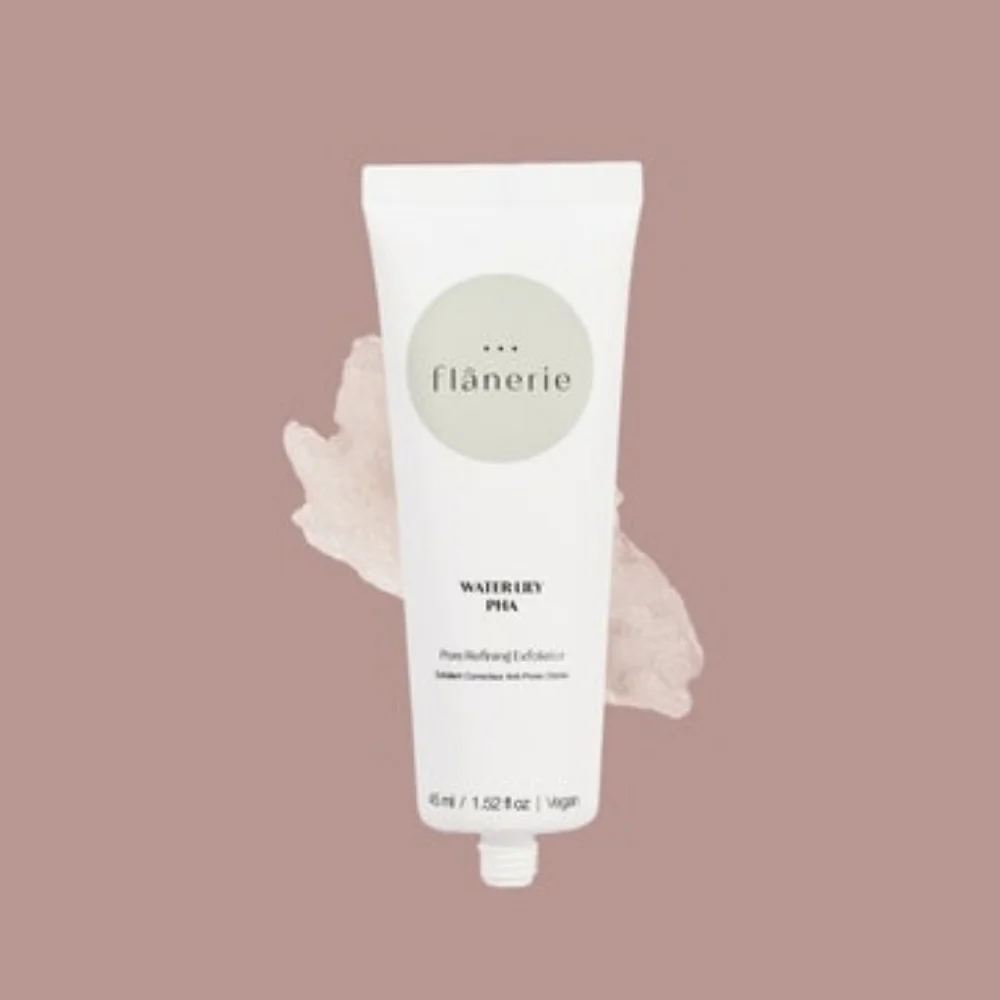 Flȃnerie Pore Refining Exfoliator Waterlily PHA 1.52 0z