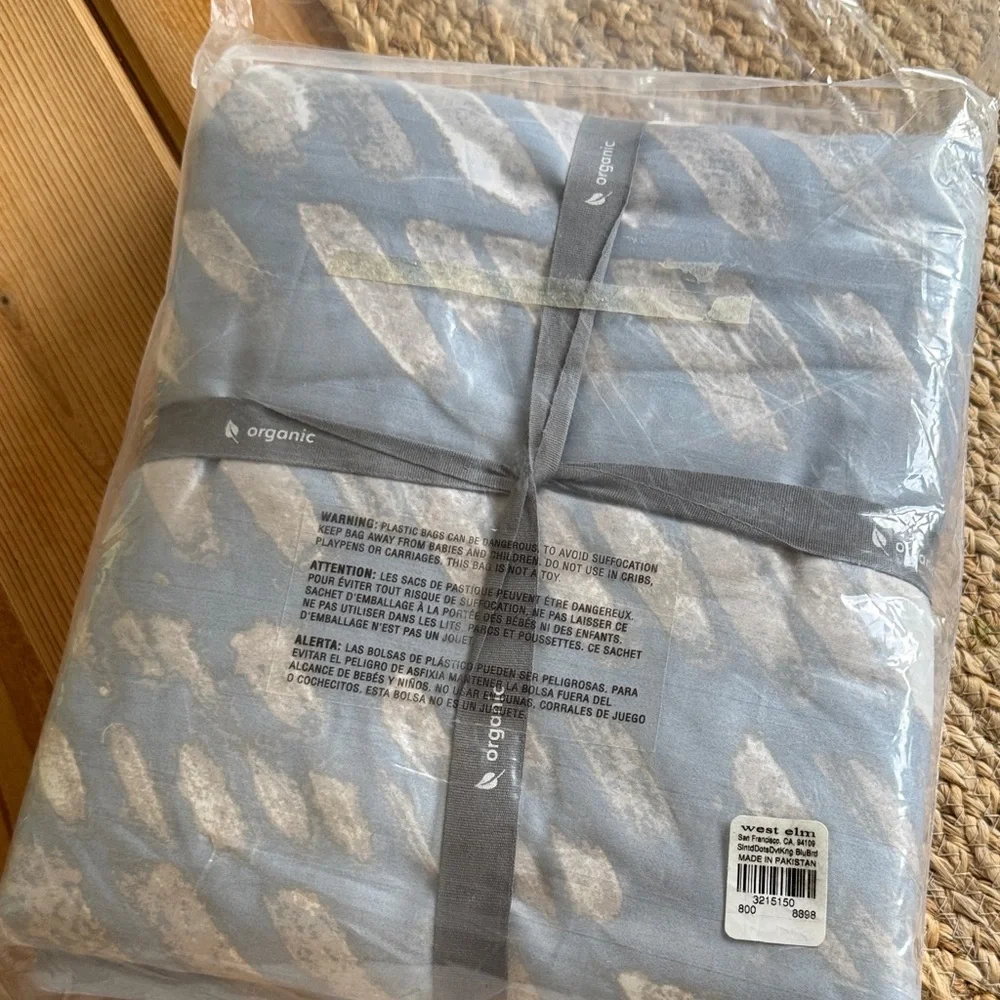 West Elm elegant duvet