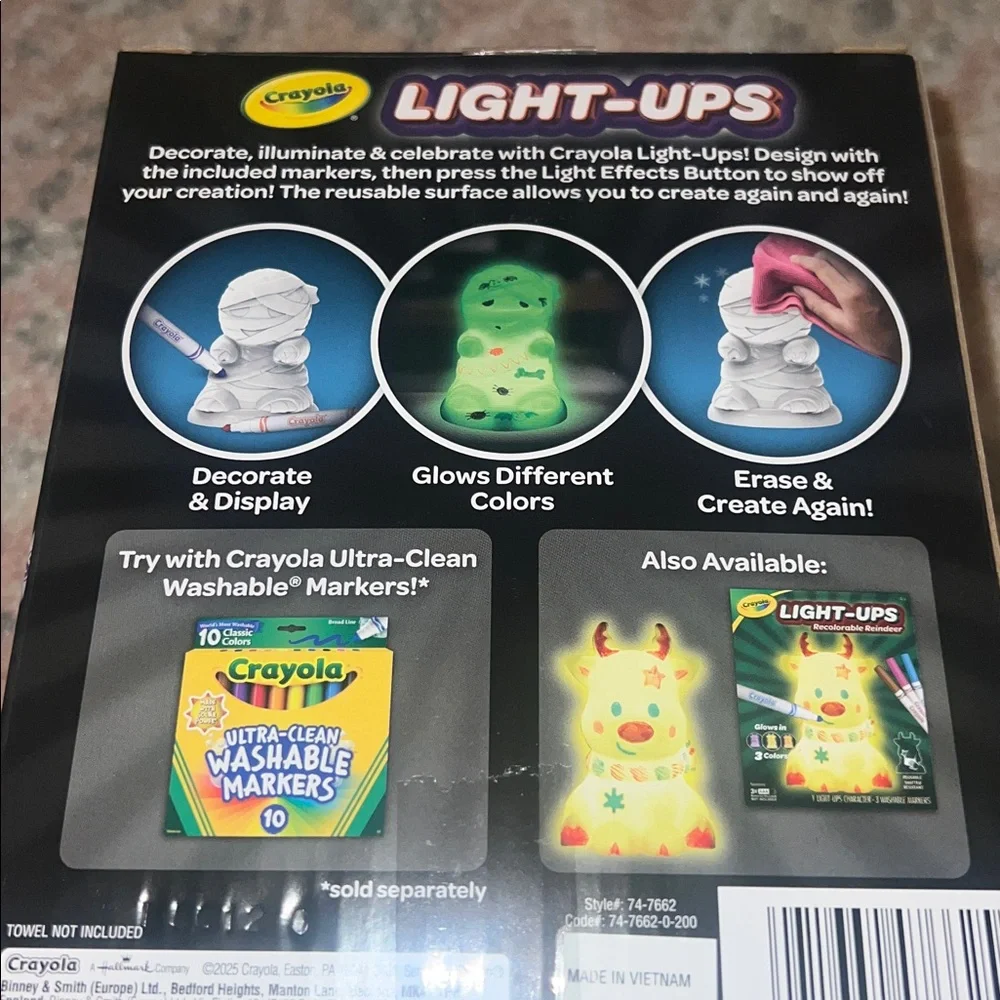 Crayola glow dark