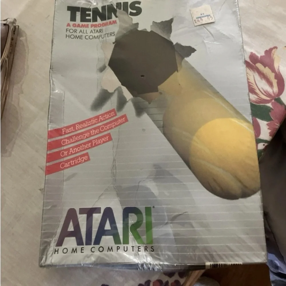 Atari Tennis Game for Home Computers - Gray