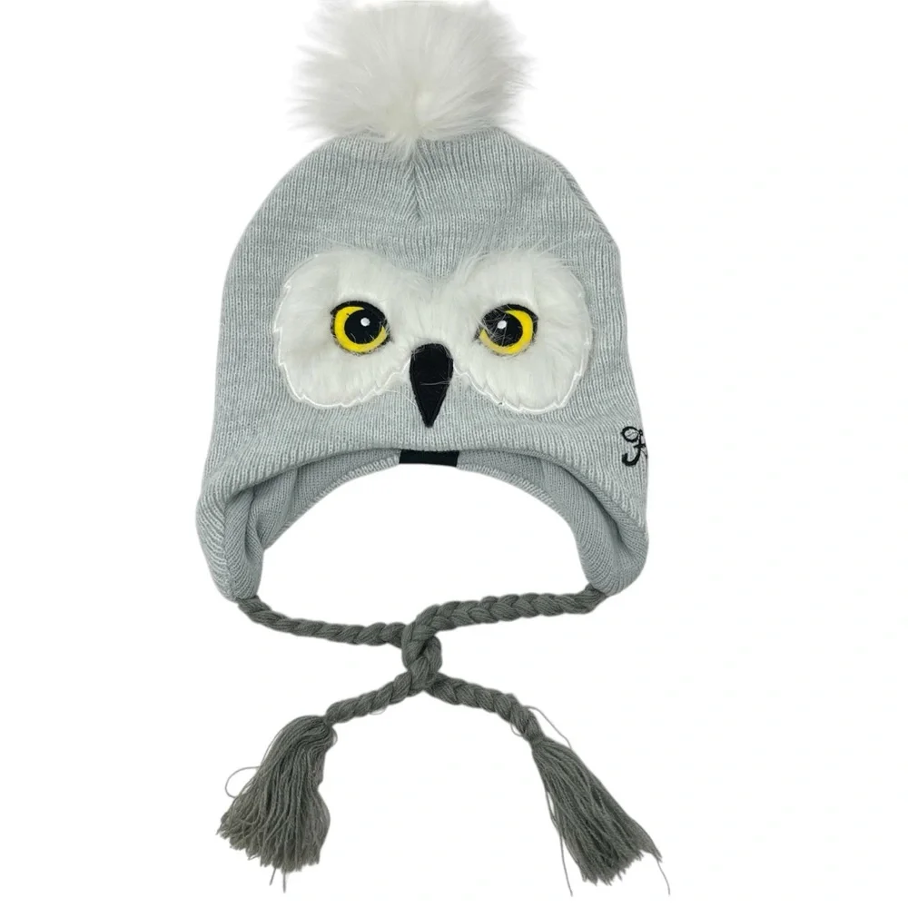 Harry Potter Hedwig Knit Beanie with Pom Pom Unisex One Size Fits Most
