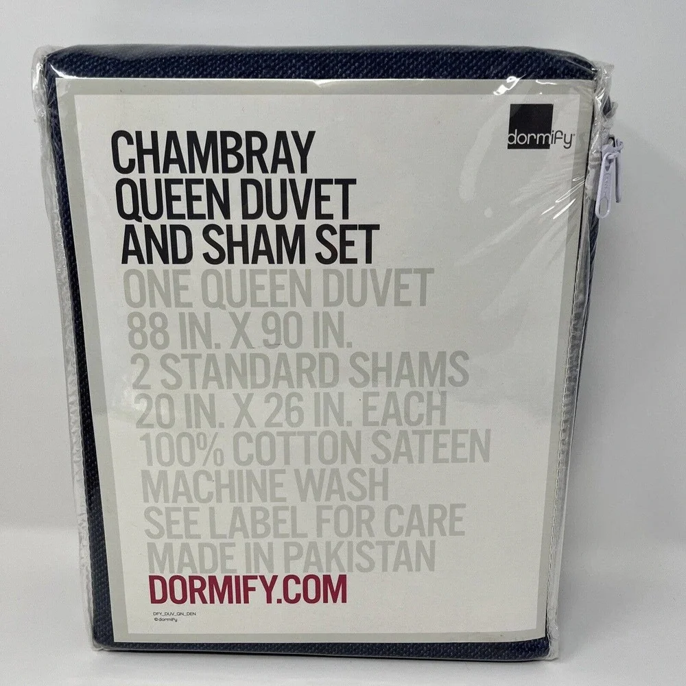 Dormify blue chambray
