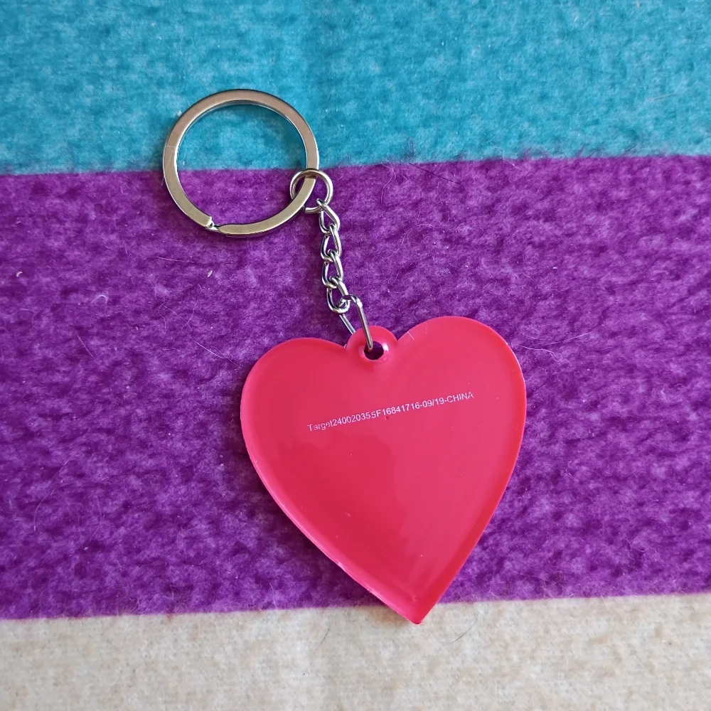 Target Valentine's Day Heart Keychain
