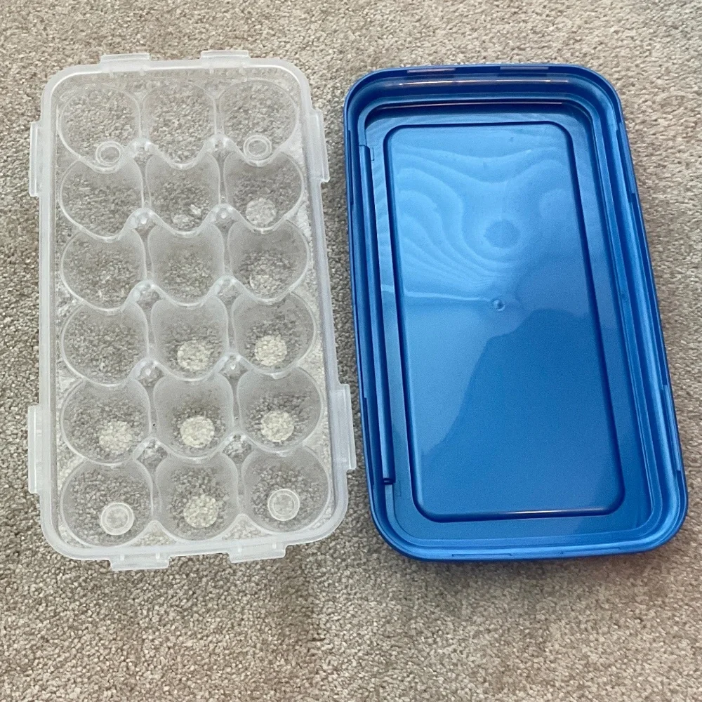 LocknLock 18-Egg Keeper w/ Flip Top Lid