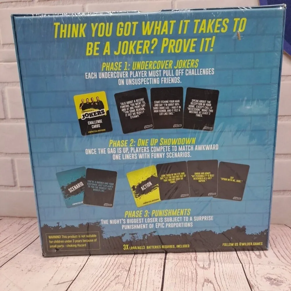 Wilder Games impractical jokers