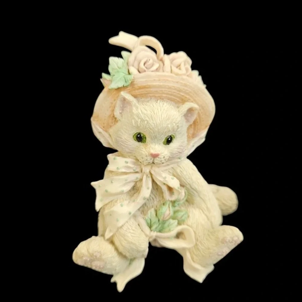 Calico Kittens Priscilla‎ Hillman Enesco Friendship Theme Lot of 3 Vtg READ