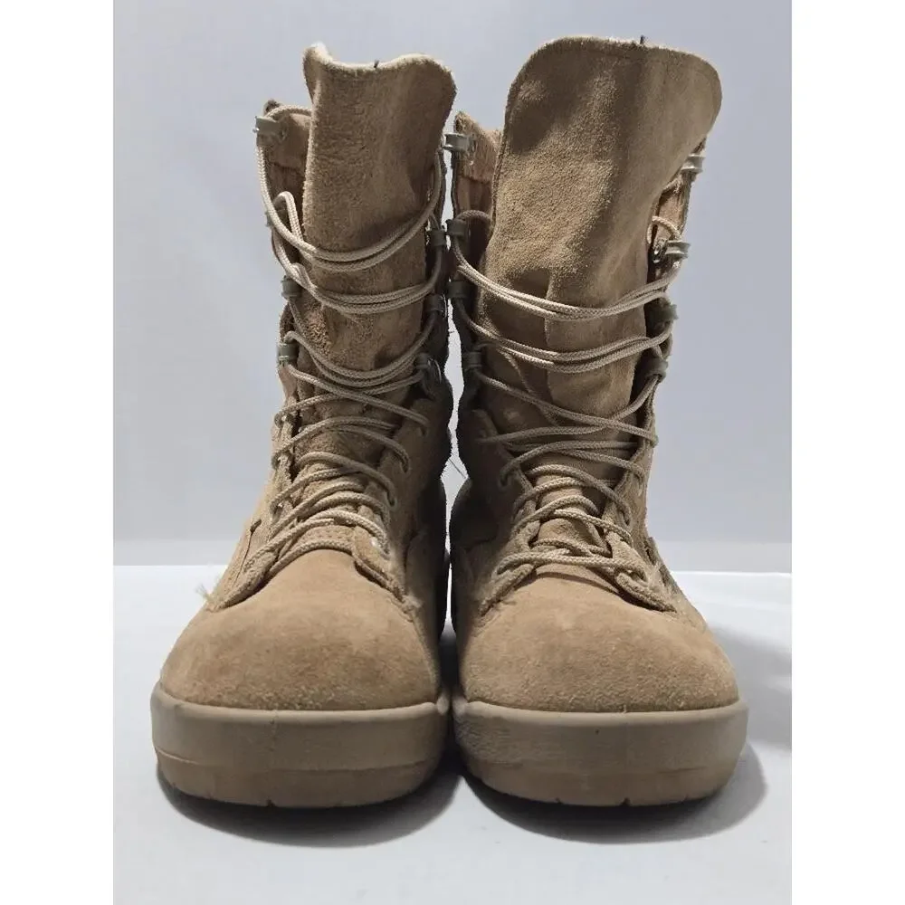 Belleville USGI Tan Combat Boots Women’s 5.5 Wide Vibram Cold Weather Military