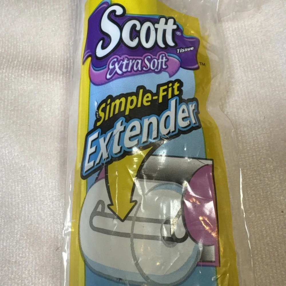 SCOTT Simple Fit Toilet Paper Roll‎ Extender for Larger Rolls NIP