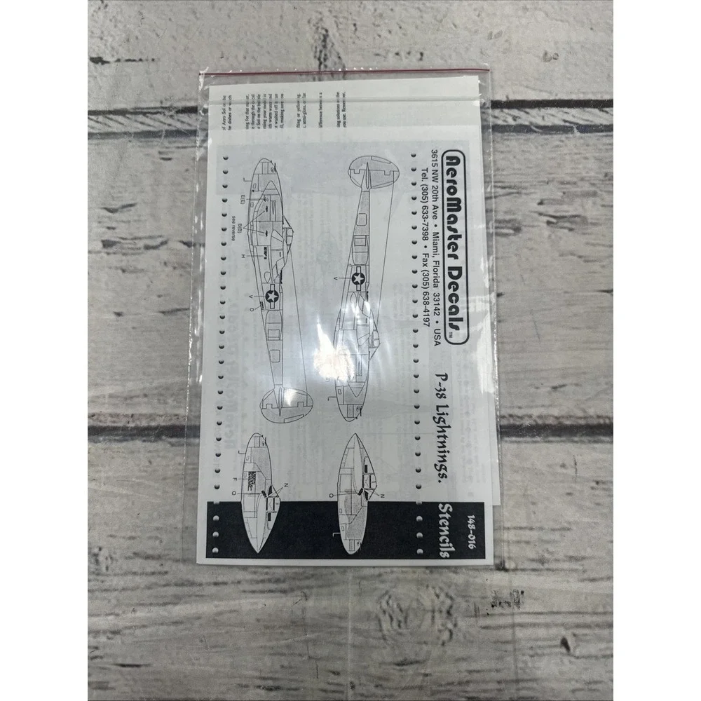 AeroMaster 1/48 LIGHTNINGS IN THE SKY PART II Decal 48-350 New