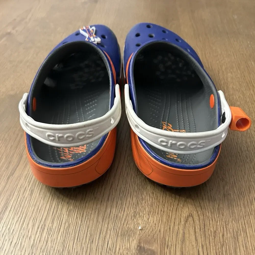 Crocs X NERF Classic Clog NERF Blaster Dart Unisex M 8/ W 10 Royal Blue Orange
