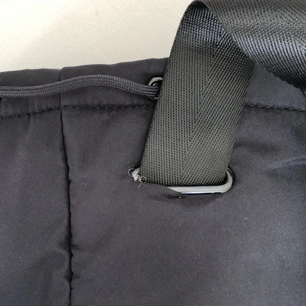 NWT Beyond Yoga Black Athleisure Convertible Shoulder Tote Backpack Gym Bag