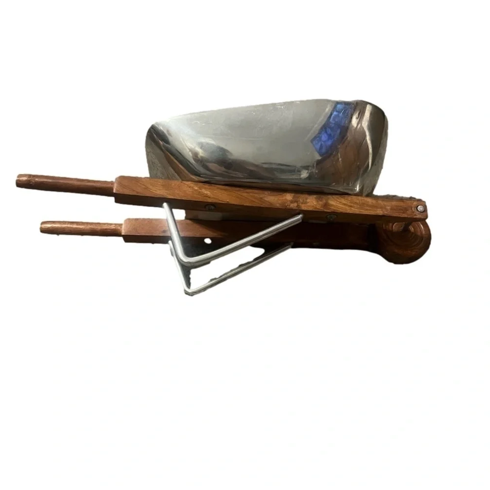 Godinger Wheelbarrow Salad Bowl & Servers,‎ Alternative Metal