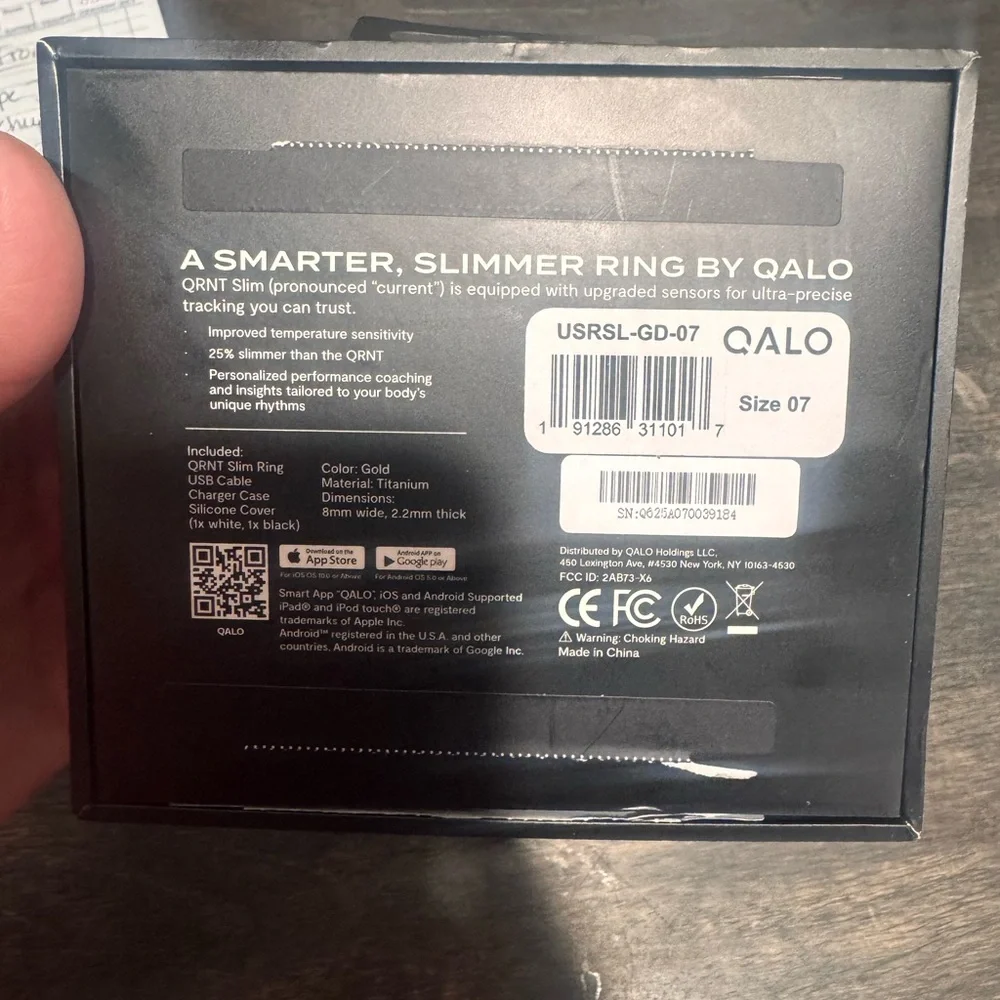 Qalo sleek gold