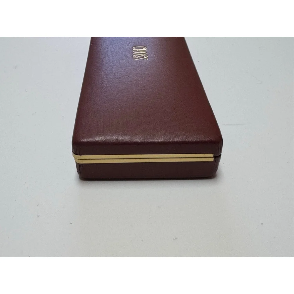 Cross Century Matte Burgundy & Gold Pen 2202 With Pouch NOS