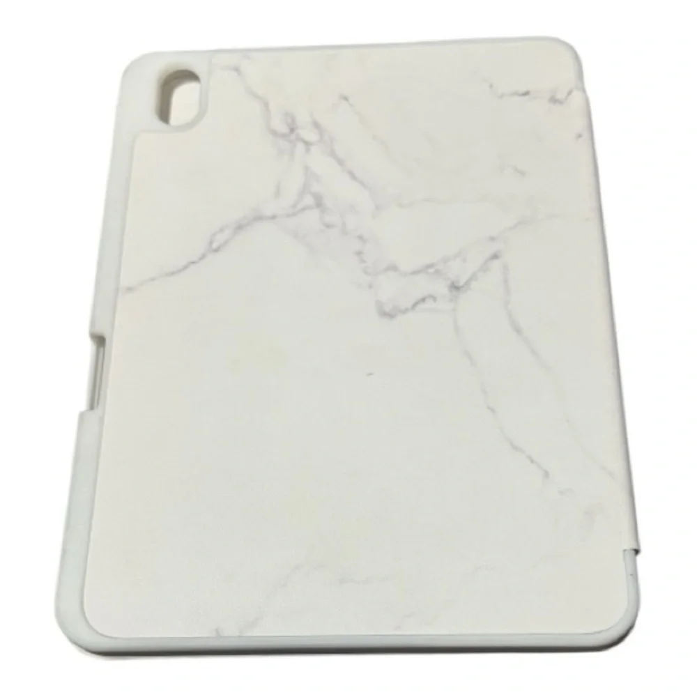 Marble Design Tablet Case - White
