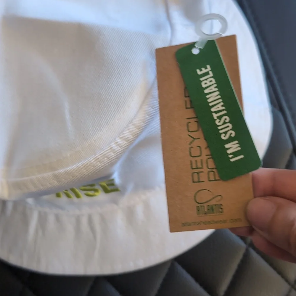 White Kids Hats let's Rise New With Tags