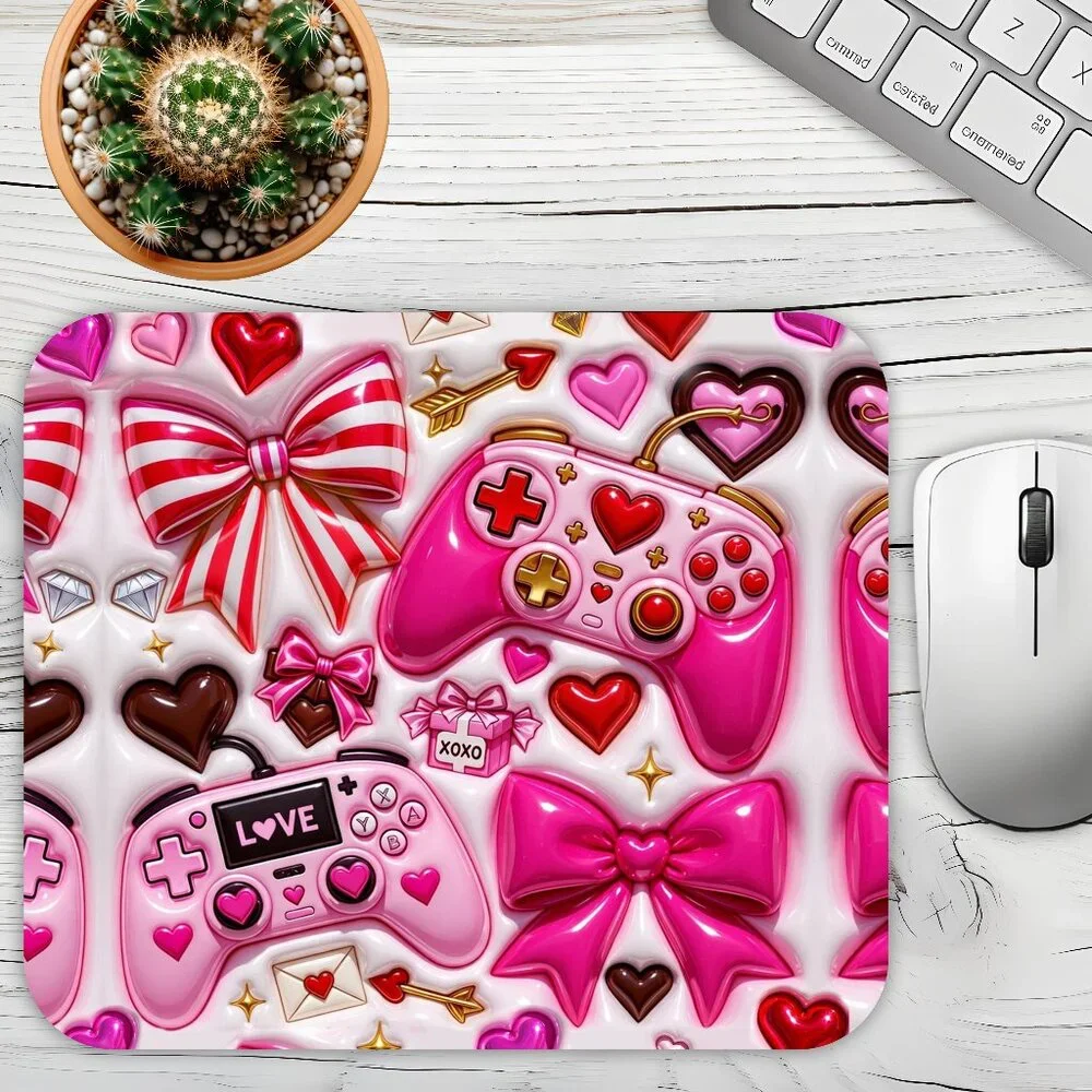 Hot Pink Girls Mousepad, Final Price!